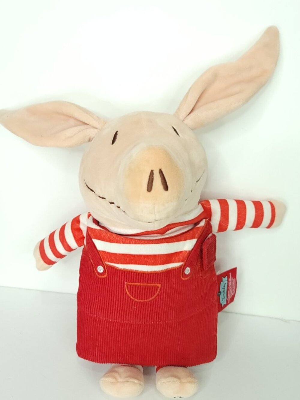 Olivia The Pig Storybook By Zoobies Book Buddies Plush Stuffed Animal 13" Doll